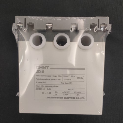 Relay bảo vệ động cơ Chint  JD-5 2A-20A AC220V